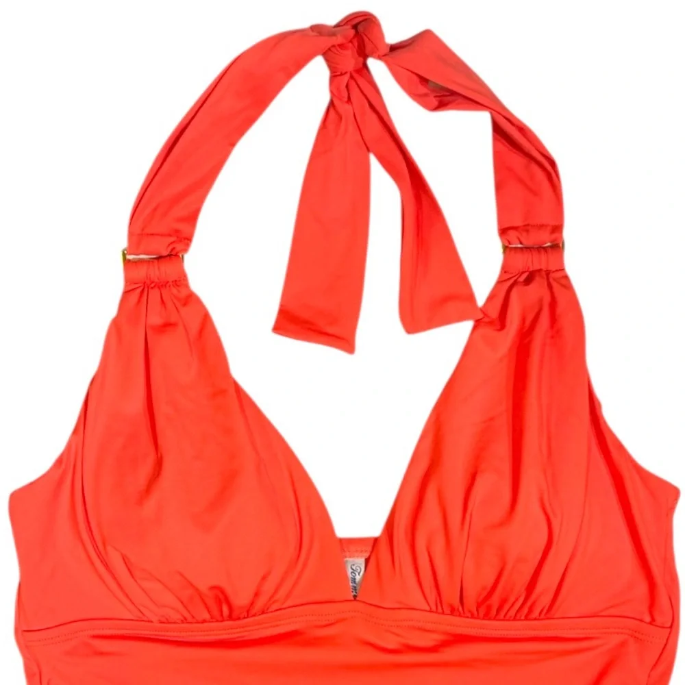 Tommy Bahama Pearl Halter Ring Tankini Top - Picture 5 of 12
